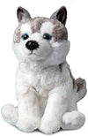 61) Husky sitzend (32cm)