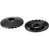 59) Tourenteller Komp. klein 6cm , 90° Drehverschluss (Paar), schwarz